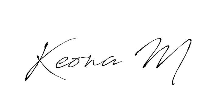 Also You can easily find your signature by using the search form. We will create Keona M name handwritten signature images for you free of cost using Antro_Vectra sign style. Keona M signature style 6 images and pictures png