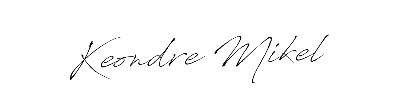 Once you've used our free online signature maker to create your best signature Antro_Vectra style, it's time to enjoy all of the benefits that Keondre Mikel name signing documents. Keondre Mikel signature style 6 images and pictures png