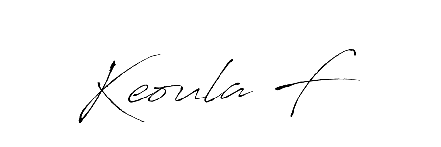 Also You can easily find your signature by using the search form. We will create Keoula F  name handwritten signature images for you free of cost using Antro_Vectra sign style. Keoula F  signature style 6 images and pictures png