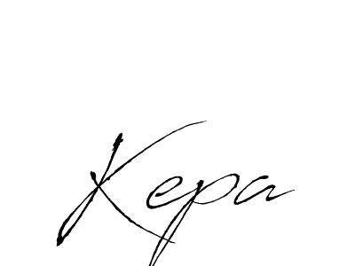 How to make Kepa signature? Antro_Vectra is a professional autograph style. Create handwritten signature for Kepa name. Kepa signature style 6 images and pictures png