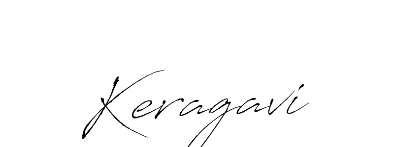 The best way (Antro_Vectra) to make a short signature is to pick only two or three words in your name. The name Keragavi include a total of six letters. For converting this name. Keragavi signature style 6 images and pictures png