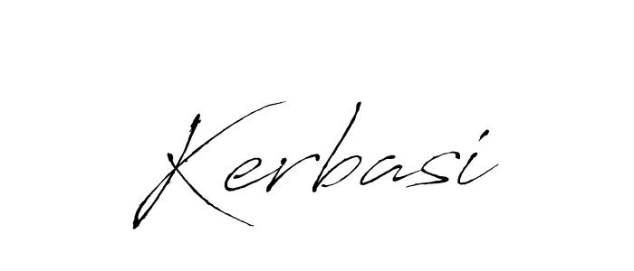 How to make Kerbasi signature? Antro_Vectra is a professional autograph style. Create handwritten signature for Kerbasi name. Kerbasi signature style 6 images and pictures png