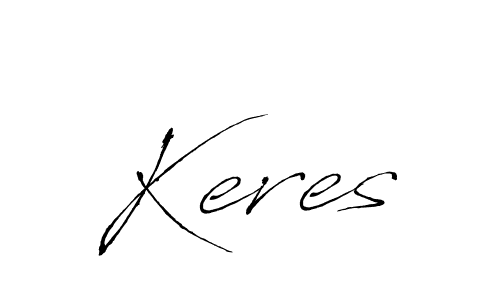 Keres stylish signature style. Best Handwritten Sign (Antro_Vectra) for my name. Handwritten Signature Collection Ideas for my name Keres. Keres signature style 6 images and pictures png