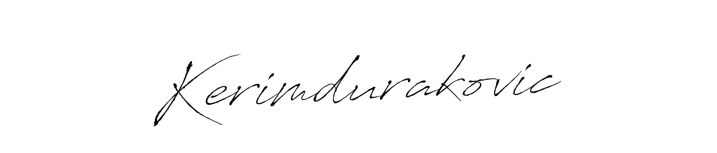 You should practise on your own different ways (Antro_Vectra) to write your name (Kerimdurakovic) in signature. don't let someone else do it for you. Kerimdurakovic signature style 6 images and pictures png