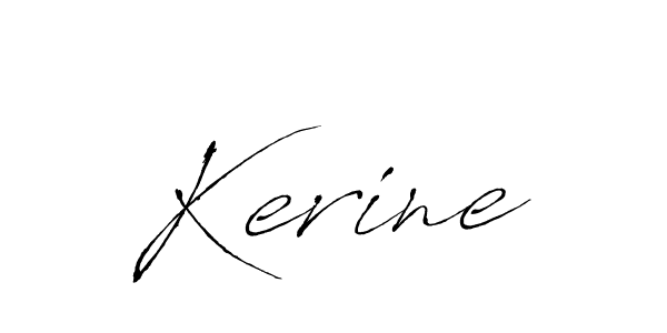 It looks lik you need a new signature style for name Kerine. Design unique handwritten (Antro_Vectra) signature with our free signature maker in just a few clicks. Kerine signature style 6 images and pictures png