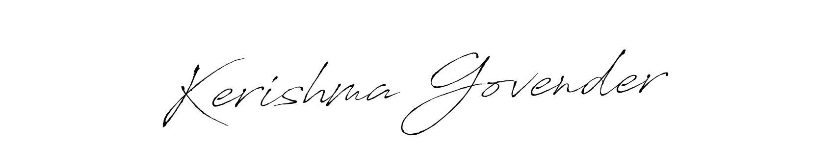 This is the best signature style for the Kerishma Govender name. Also you like these signature font (Antro_Vectra). Mix name signature. Kerishma Govender signature style 6 images and pictures png