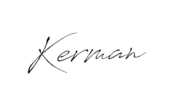 if you are searching for the best signature style for your name Kerman. so please give up your signature search. here we have designed multiple signature styles  using Antro_Vectra. Kerman signature style 6 images and pictures png