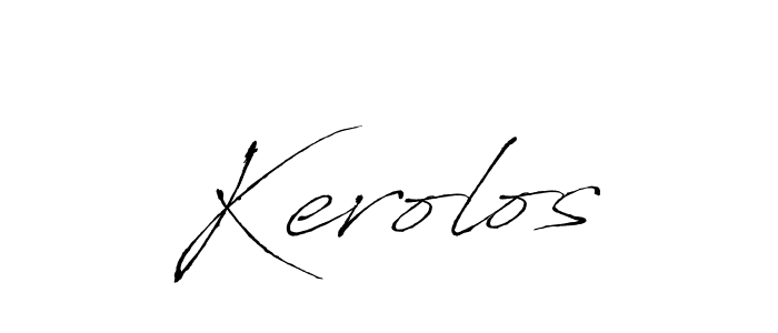 The best way (Antro_Vectra) to make a short signature is to pick only two or three words in your name. The name Kerolos include a total of six letters. For converting this name. Kerolos signature style 6 images and pictures png