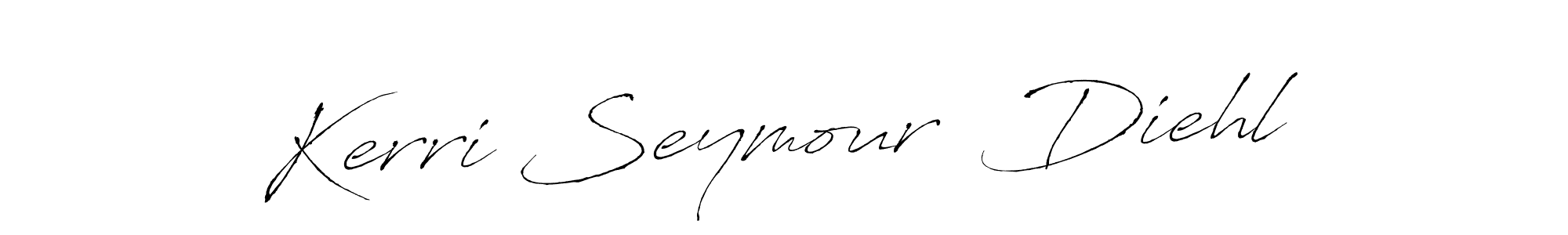 Also You can easily find your signature by using the search form. We will create Kerri Seymour  Diehl name handwritten signature images for you free of cost using Antro_Vectra sign style. Kerri Seymour  Diehl signature style 6 images and pictures png