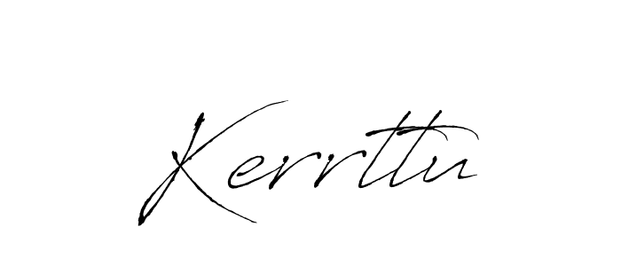 Antro_Vectra is a professional signature style that is perfect for those who want to add a touch of class to their signature. It is also a great choice for those who want to make their signature more unique. Get Kerrttu name to fancy signature for free. Kerrttu signature style 6 images and pictures png