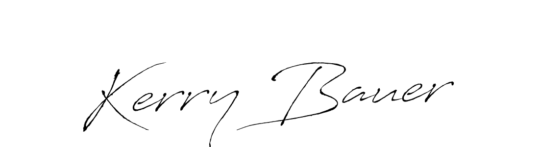 Make a short Kerry Bauer signature style. Manage your documents anywhere anytime using Antro_Vectra. Create and add eSignatures, submit forms, share and send files easily. Kerry Bauer signature style 6 images and pictures png