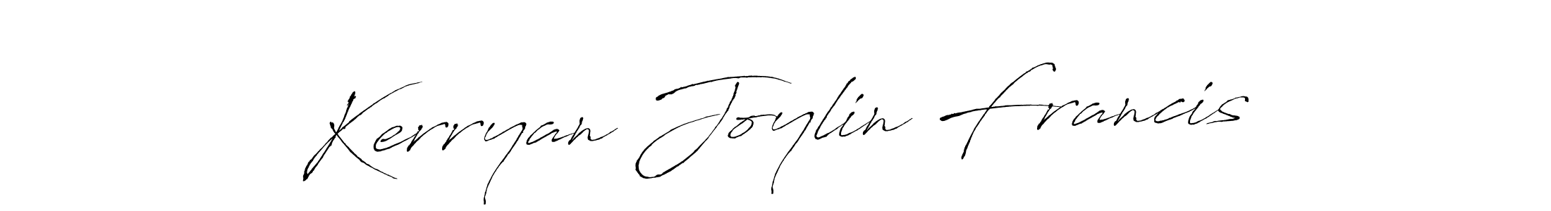 Also we have Kerryan Joylin Francis name is the best signature style. Create professional handwritten signature collection using Antro_Vectra autograph style. Kerryan Joylin Francis signature style 6 images and pictures png
