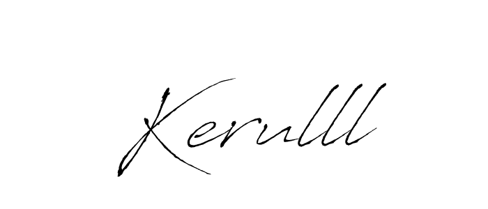 Best and Professional Signature Style for Kerulll. Antro_Vectra Best Signature Style Collection. Kerulll signature style 6 images and pictures png
