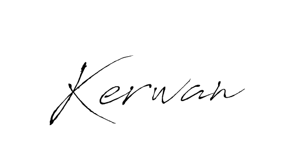 You should practise on your own different ways (Antro_Vectra) to write your name (Kerwan) in signature. don't let someone else do it for you. Kerwan signature style 6 images and pictures png