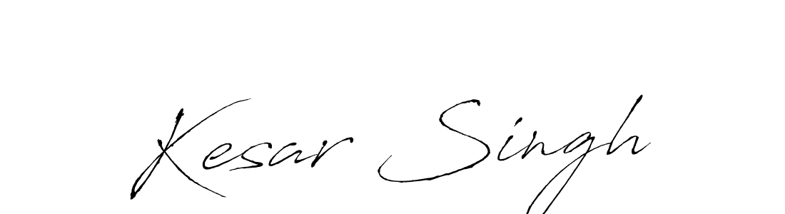 It looks lik you need a new signature style for name Kesar Singh. Design unique handwritten (Antro_Vectra) signature with our free signature maker in just a few clicks. Kesar Singh signature style 6 images and pictures png