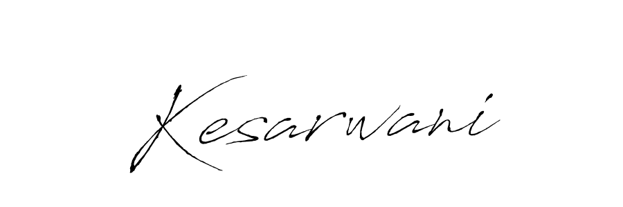 How to make Kesarwani name signature. Use Antro_Vectra style for creating short signs online. This is the latest handwritten sign. Kesarwani signature style 6 images and pictures png