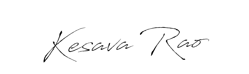 Create a beautiful signature design for name Kesava Rao. With this signature (Antro_Vectra) fonts, you can make a handwritten signature for free. Kesava Rao signature style 6 images and pictures png