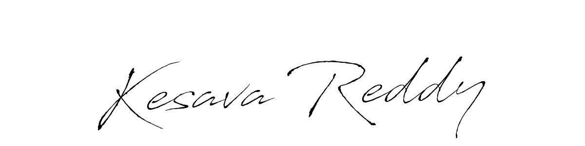 How to make Kesava Reddy name signature. Use Antro_Vectra style for creating short signs online. This is the latest handwritten sign. Kesava Reddy signature style 6 images and pictures png