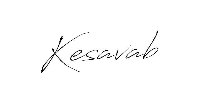 You should practise on your own different ways (Antro_Vectra) to write your name (Kesavab) in signature. don't let someone else do it for you. Kesavab signature style 6 images and pictures png