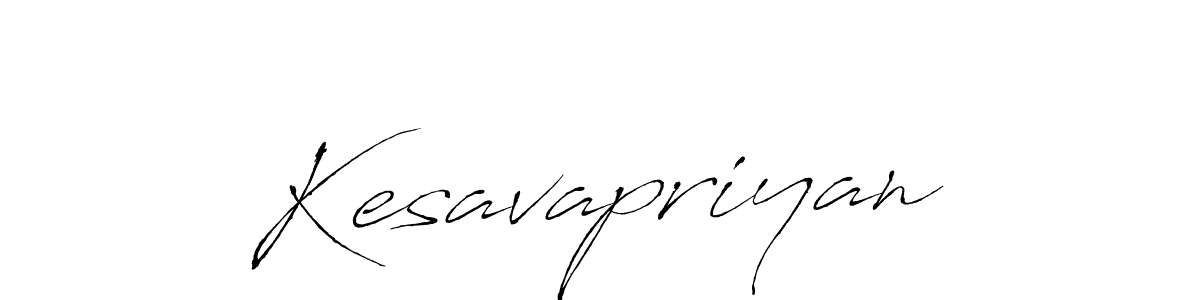 Make a beautiful signature design for name Kesavapriyan. With this signature (Antro_Vectra) style, you can create a handwritten signature for free. Kesavapriyan signature style 6 images and pictures png