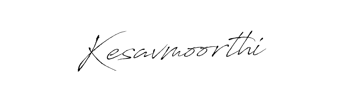 Use a signature maker to create a handwritten signature online. With this signature software, you can design (Antro_Vectra) your own signature for name Kesavmoorthi. Kesavmoorthi signature style 6 images and pictures png
