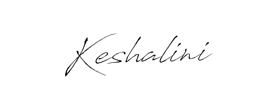 How to make Keshalini signature? Antro_Vectra is a professional autograph style. Create handwritten signature for Keshalini name. Keshalini signature style 6 images and pictures png