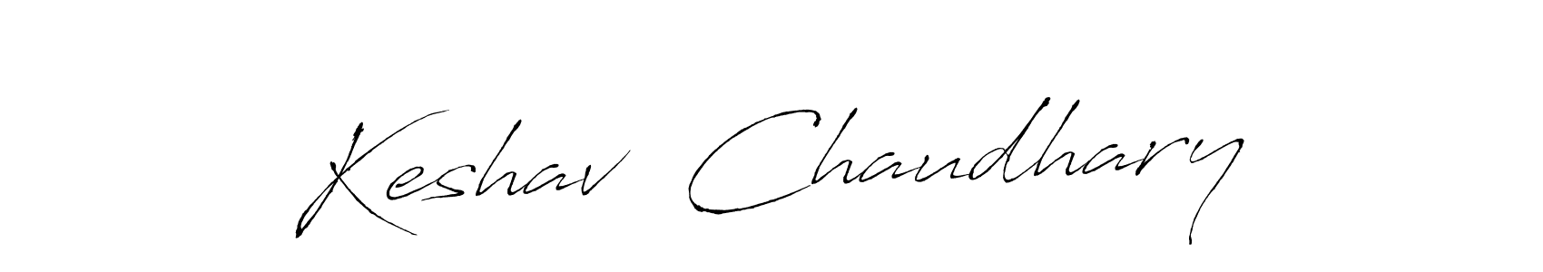 You can use this online signature creator to create a handwritten signature for the name Keshav  Chaudhary. This is the best online autograph maker. Keshav  Chaudhary signature style 6 images and pictures png