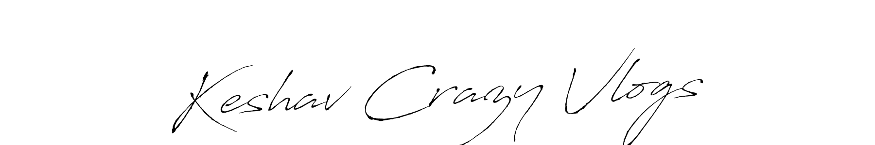 Similarly Antro_Vectra is the best handwritten signature design. Signature creator online .You can use it as an online autograph creator for name Keshav Crazy Vlogs. Keshav Crazy Vlogs signature style 6 images and pictures png