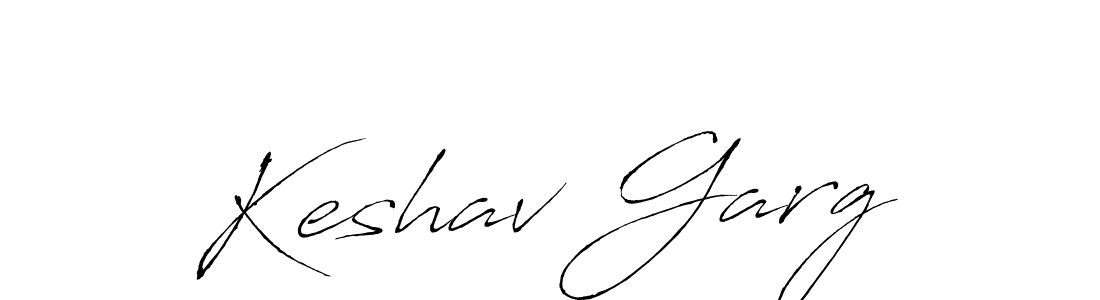 Use a signature maker to create a handwritten signature online. With this signature software, you can design (Antro_Vectra) your own signature for name Keshav Garg. Keshav Garg signature style 6 images and pictures png