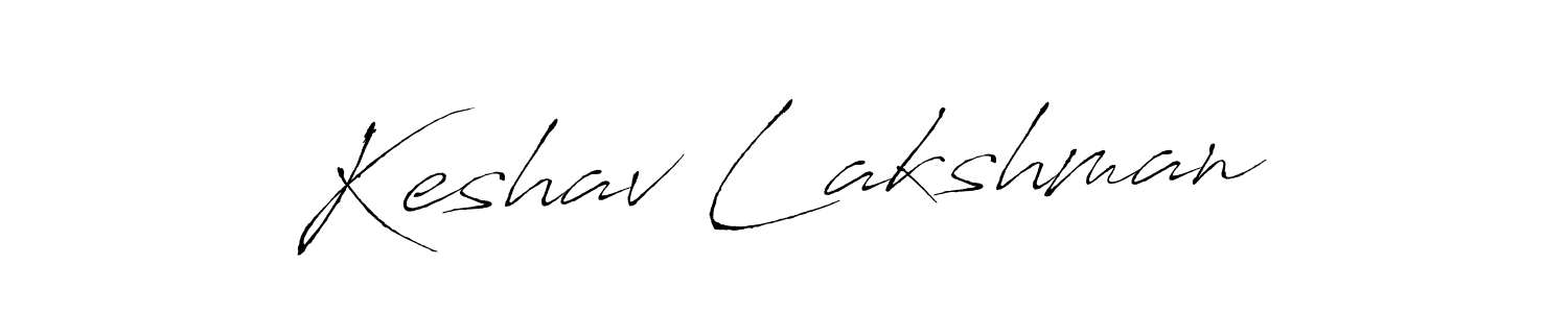 Antro_Vectra is a professional signature style that is perfect for those who want to add a touch of class to their signature. It is also a great choice for those who want to make their signature more unique. Get Keshav Lakshman name to fancy signature for free. Keshav Lakshman signature style 6 images and pictures png