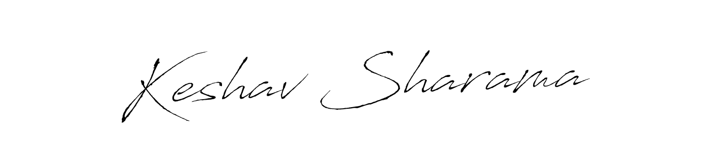 Also we have Keshav Sharama name is the best signature style. Create professional handwritten signature collection using Antro_Vectra autograph style. Keshav Sharama signature style 6 images and pictures png