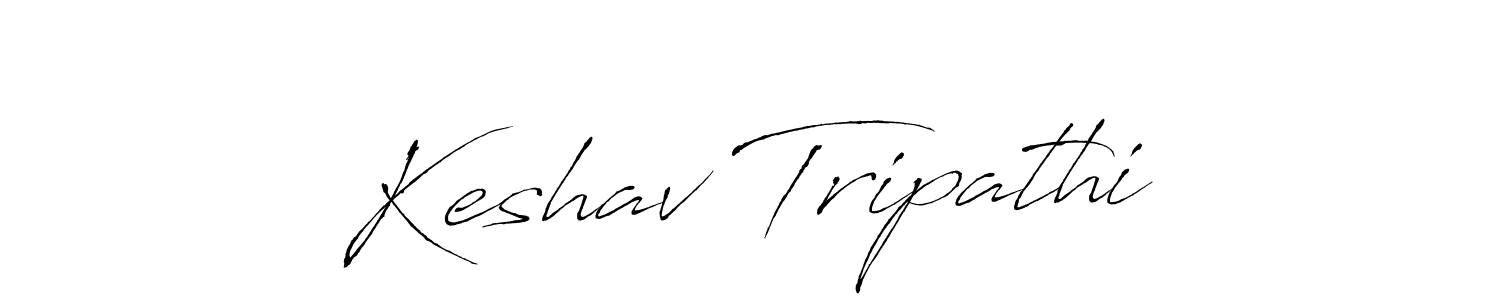 Create a beautiful signature design for name Keshav Tripathi. With this signature (Antro_Vectra) fonts, you can make a handwritten signature for free. Keshav Tripathi signature style 6 images and pictures png