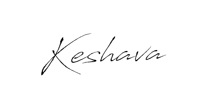 Make a beautiful signature design for name Keshava. With this signature (Antro_Vectra) style, you can create a handwritten signature for free. Keshava signature style 6 images and pictures png