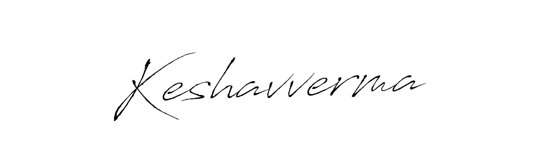 Create a beautiful signature design for name Keshavverma. With this signature (Antro_Vectra) fonts, you can make a handwritten signature for free. Keshavverma signature style 6 images and pictures png