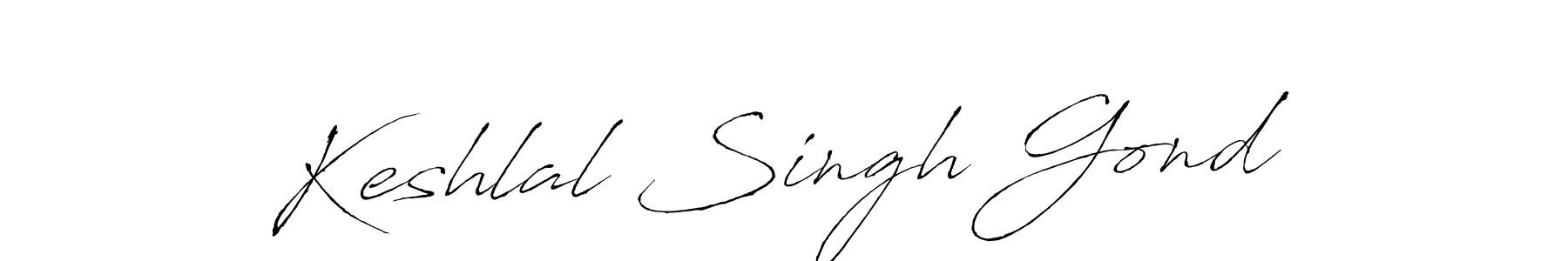 You should practise on your own different ways (Antro_Vectra) to write your name (Keshlal Singh Gond) in signature. don't let someone else do it for you. Keshlal Singh Gond signature style 6 images and pictures png