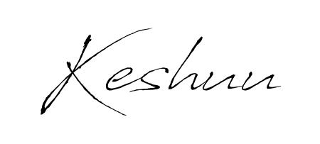 Style your name Keshuu with confidence using Antro_Vectra signature design. Simple, elegant, and ready for immediate document use. Keshuu signature style 6 images and pictures png
