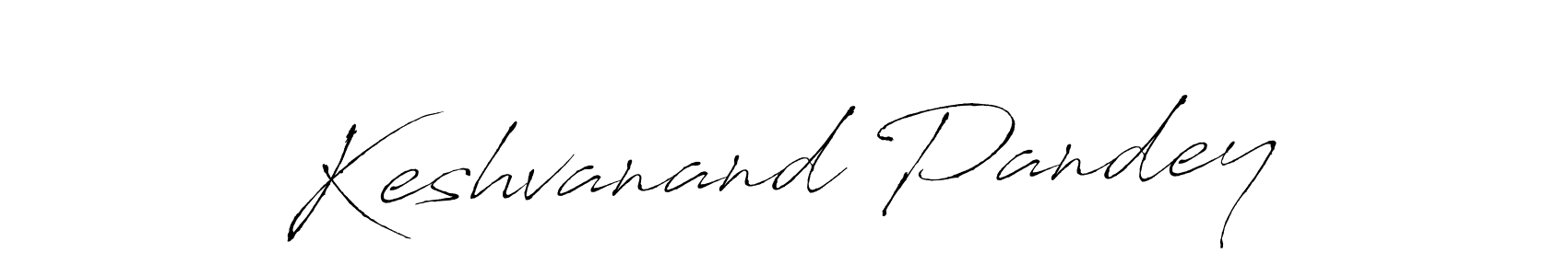 Keshvanand Pandey stylish signature style. Best Handwritten Sign (Antro_Vectra) for my name. Handwritten Signature Collection Ideas for my name Keshvanand Pandey. Keshvanand Pandey signature style 6 images and pictures png