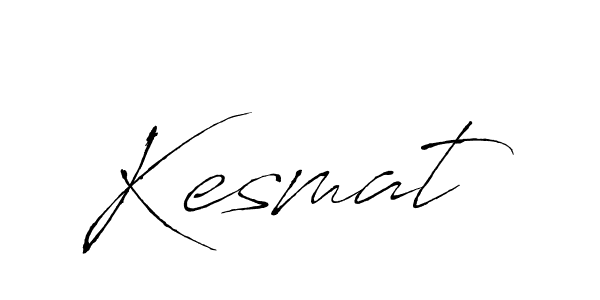 Use a signature maker to create a handwritten signature online. With this signature software, you can design (Antro_Vectra) your own signature for name Kesmat. Kesmat signature style 6 images and pictures png