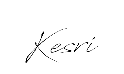 Use a signature maker to create a handwritten signature online. With this signature software, you can design (Antro_Vectra) your own signature for name Kesri. Kesri signature style 6 images and pictures png