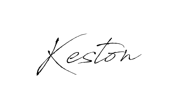 How to make Keston signature? Antro_Vectra is a professional autograph style. Create handwritten signature for Keston name. Keston signature style 6 images and pictures png