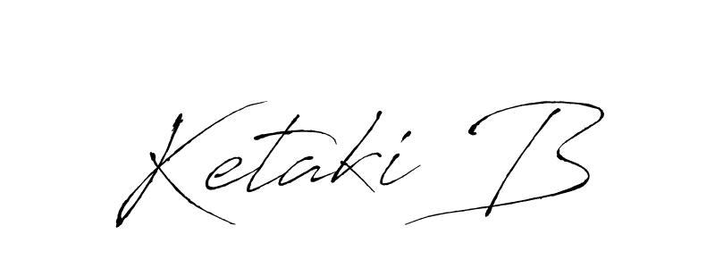 Similarly Antro_Vectra is the best handwritten signature design. Signature creator online .You can use it as an online autograph creator for name Ketaki B. Ketaki B signature style 6 images and pictures png