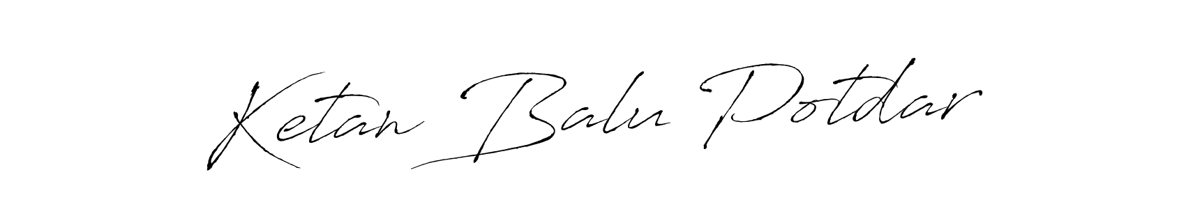 if you are searching for the best signature style for your name Ketan Balu Potdar. so please give up your signature search. here we have designed multiple signature styles  using Antro_Vectra. Ketan Balu Potdar signature style 6 images and pictures png
