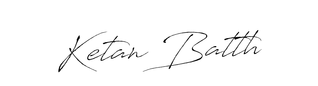 You should practise on your own different ways (Antro_Vectra) to write your name (Ketan Batth) in signature. don't let someone else do it for you. Ketan Batth signature style 6 images and pictures png