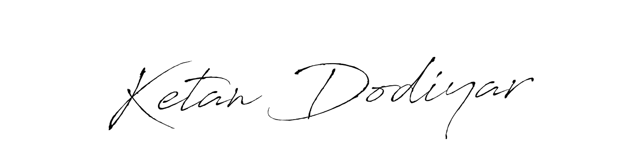 Create a beautiful signature design for name Ketan Dodiyar. With this signature (Antro_Vectra) fonts, you can make a handwritten signature for free. Ketan Dodiyar signature style 6 images and pictures png