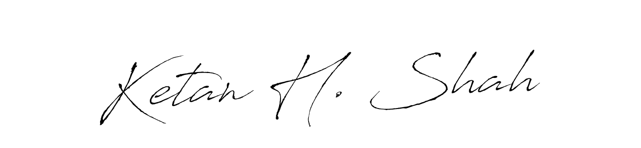 Make a short Ketan H. Shah signature style. Manage your documents anywhere anytime using Antro_Vectra. Create and add eSignatures, submit forms, share and send files easily. Ketan H. Shah signature style 6 images and pictures png