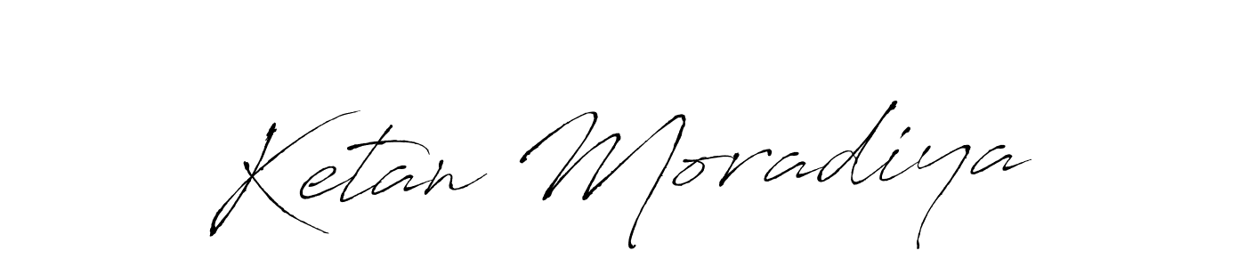 How to make Ketan Moradiya signature? Antro_Vectra is a professional autograph style. Create handwritten signature for Ketan Moradiya name. Ketan Moradiya signature style 6 images and pictures png