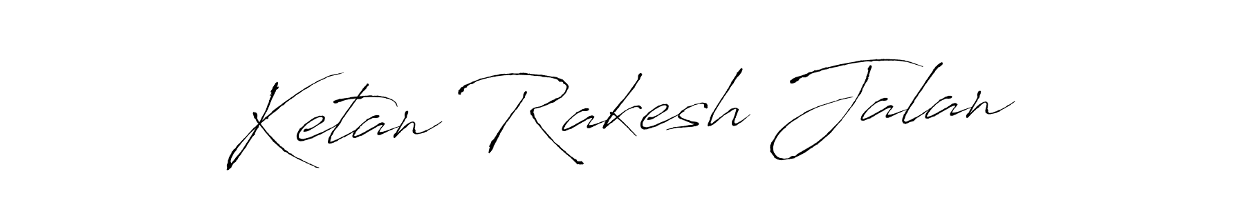 Design your own signature with our free online signature maker. With this signature software, you can create a handwritten (Antro_Vectra) signature for name Ketan Rakesh Jalan. Ketan Rakesh Jalan signature style 6 images and pictures png