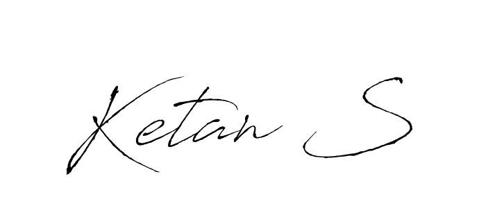 You can use this online signature creator to create a handwritten signature for the name Ketan S. This is the best online autograph maker. Ketan S signature style 6 images and pictures png
