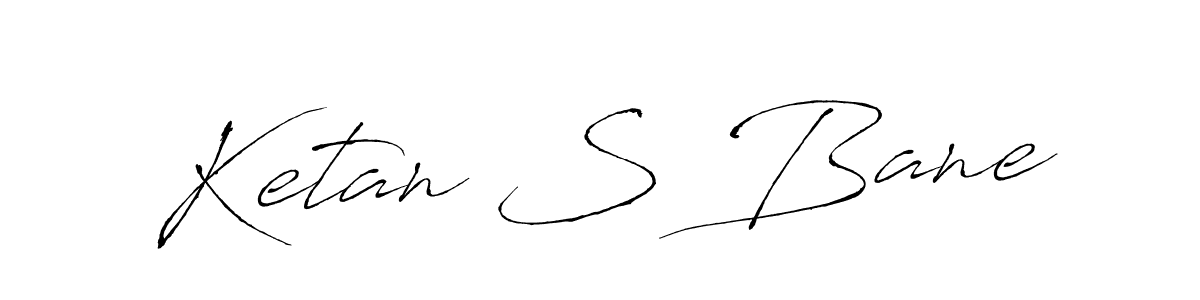 Also You can easily find your signature by using the search form. We will create Ketan S Bane name handwritten signature images for you free of cost using Antro_Vectra sign style. Ketan S Bane signature style 6 images and pictures png