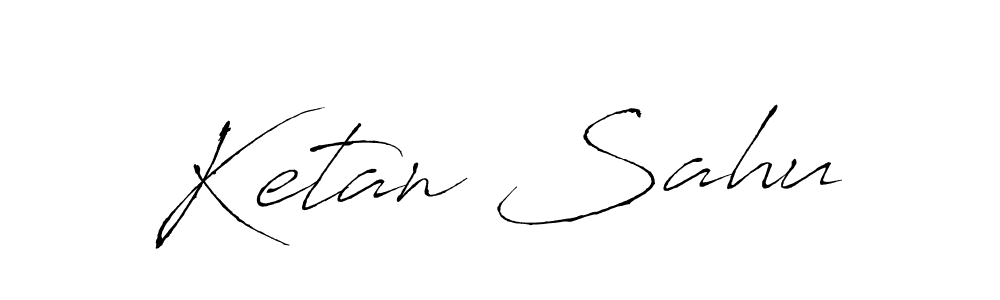 Also we have Ketan Sahu name is the best signature style. Create professional handwritten signature collection using Antro_Vectra autograph style. Ketan Sahu signature style 6 images and pictures png